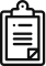 A white clock displayed prominently against a solid black background, emphasizing its design and timekeeping function.