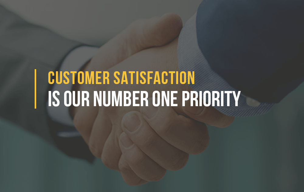 Customer satisfaction is our top priority, ensuring a positive experience for all clients and fostering lasting relationships.