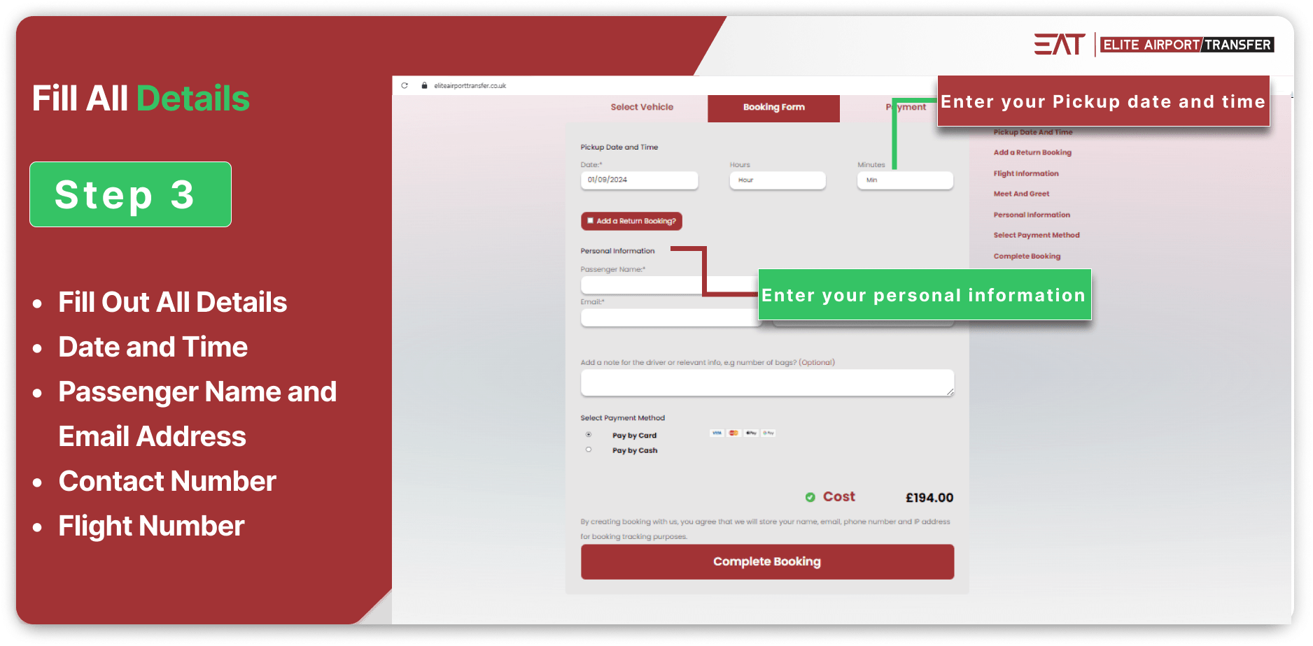 The FIA login page is shown on a computer screen, featuring fields for username and password entry.