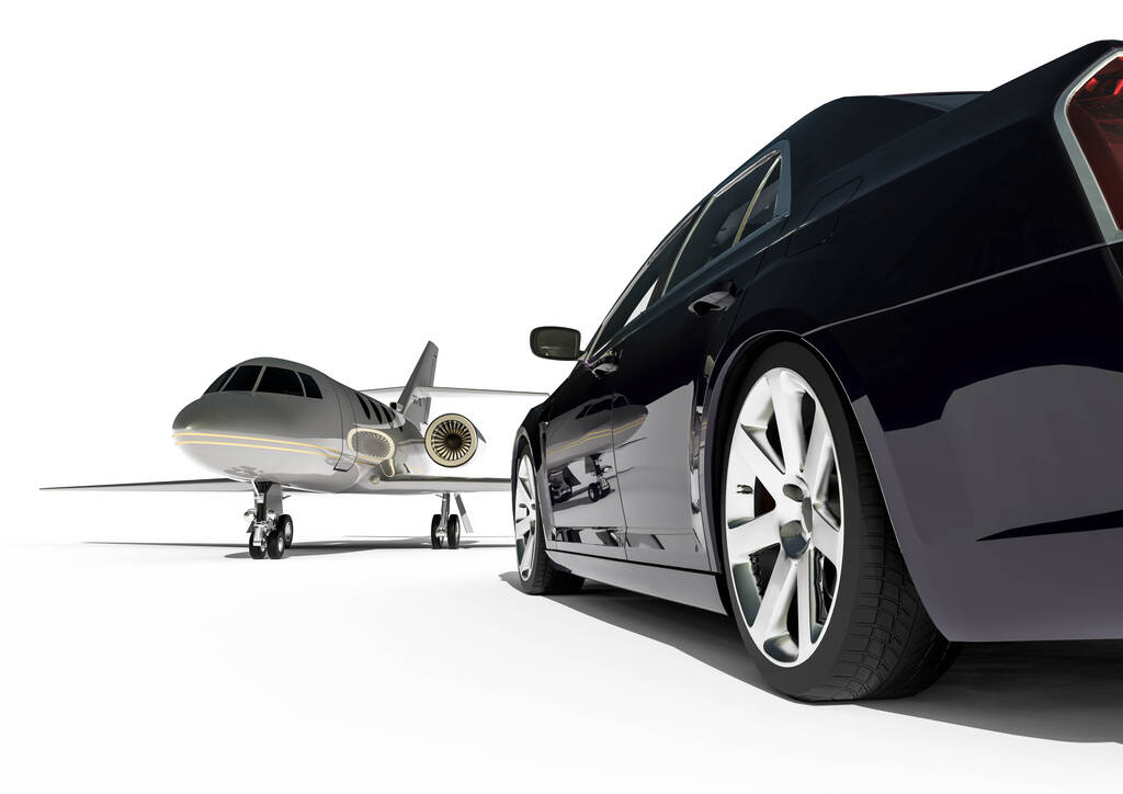 Black luxury transportation