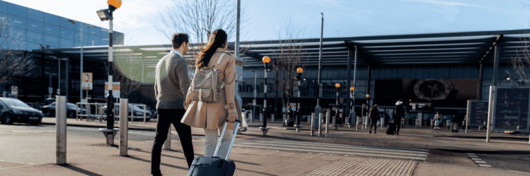 Pick-up Point at Luton Airport