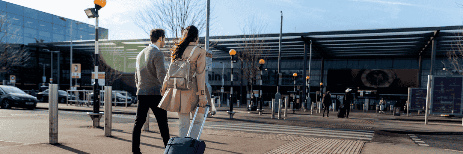 Pick-up Point at Luton Airport